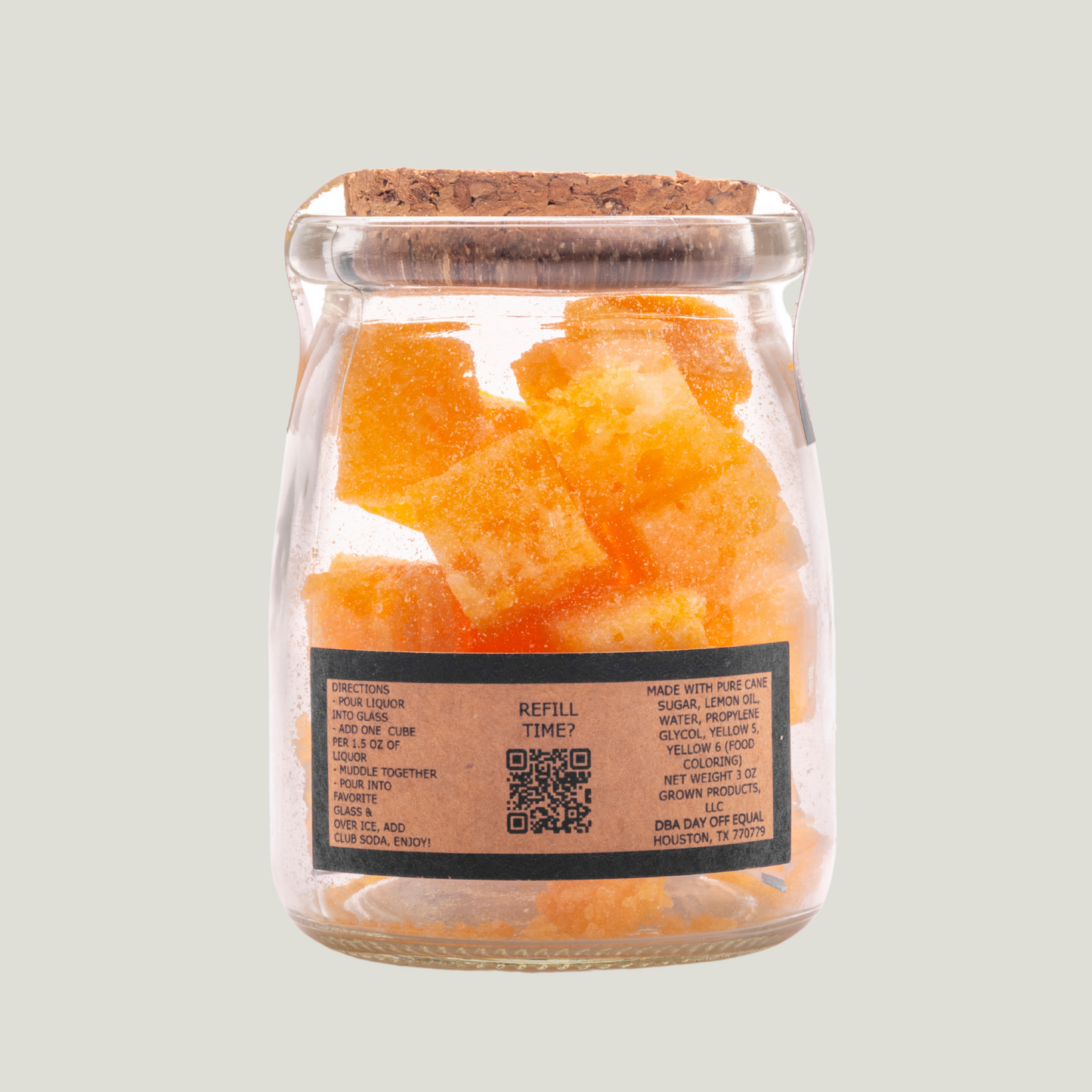 Lemon Drops Cocktail Cubes